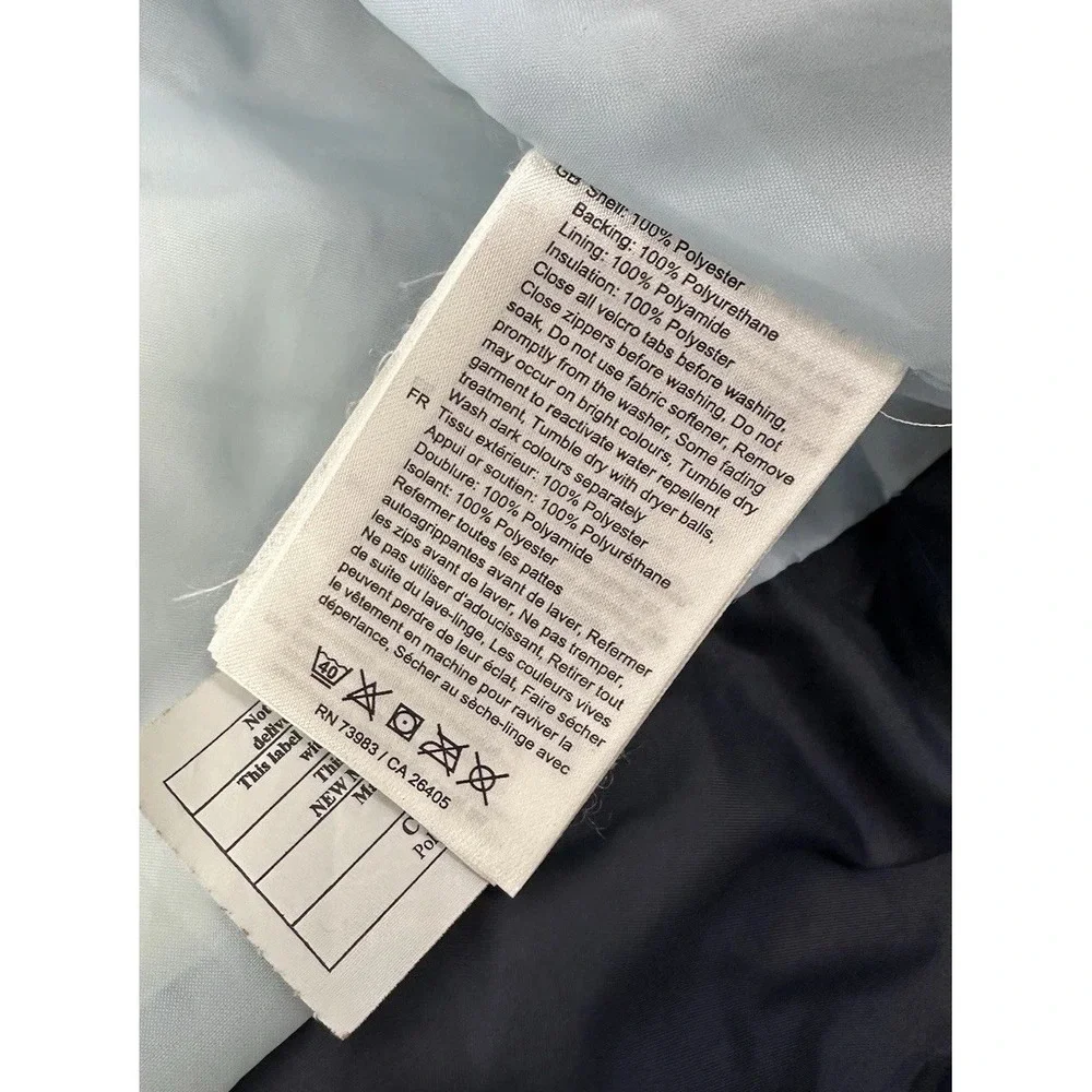Helly Hansen Jr Diamond Puffer Hooded Ski Coat /‎ Blue White / Size 14 (164)